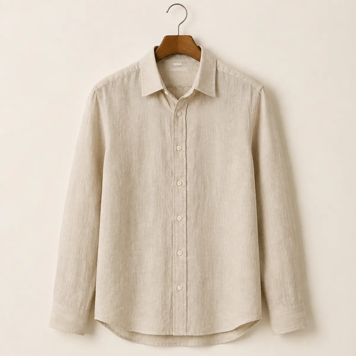 Camisa de lino para hombre
